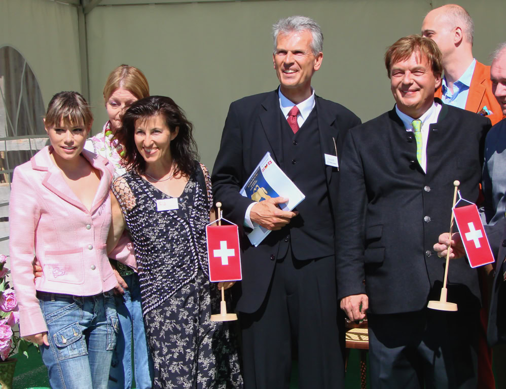 ORF, SF-1, BR-3: Der Große Preis von Gut Aiderbichl 2007 - Das Goldene Herz für Tiere. Ursula Demarmels in der Schweizer Jury bei Michael Aufhauser (c) Univ.-Prof. Dr. Gerhard W. Hacker 