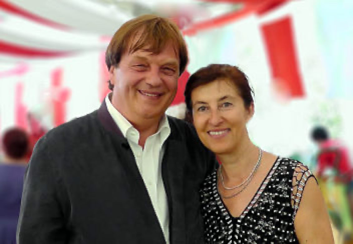 Michael Aufhauser - Founder of the world-famous Gut Aiderbichl Animal Sanctuaries Association - and Ursula Demarmels 2012 (c) Univ.-Prof. Dr. Gerhard W. Hacker