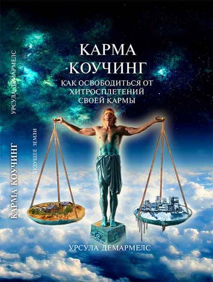 Book Cover Ursula Demarmels: Karma Coaching, Russian Edition (c) Karebn Saakyan, Moscow
