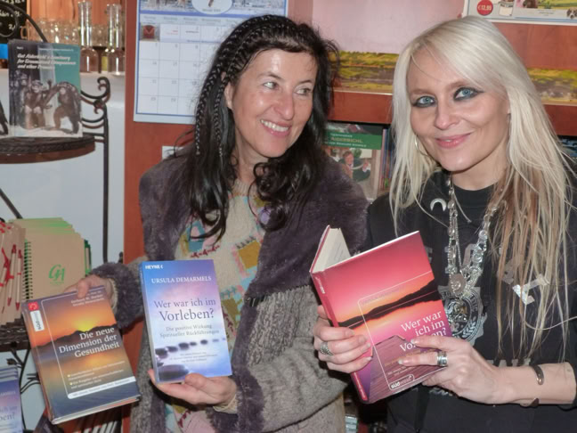 Ursula Demarmels & Doro Pesch im Tierparadies Gut Aiderbichl 2013 (c) Univ.-Prof. Dr. Gerhard W. Hacker