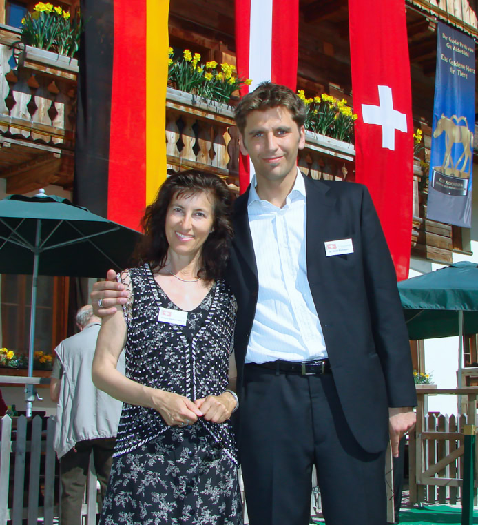 ORF, SF-1, BR-3: Der Große Preis von Gut Aiderbichl 2007 - Das Goldene Herz für Tiere. Ursula Demarmels mit Dr. Gieri Bolliger (c) Univ.-Prof. Dr. Gerhard W. Hacker 